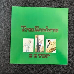 •1973 ZZ Top Tres Hombres BSK 3270 Vinyl Record•